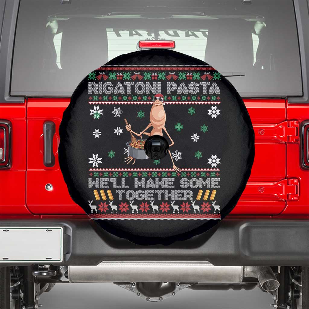 Marcus The Worm Christmas Meme Spare Tire Cover Rigatoni Pasta We Will Make Some Together TS14 Black Print Your Wear
