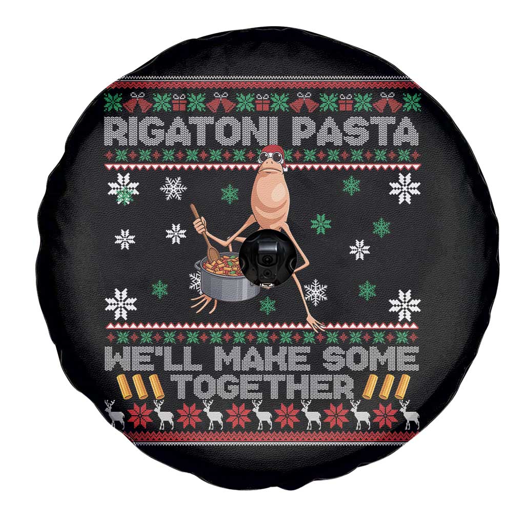 Marcus The Worm Christmas Meme Spare Tire Cover Rigatoni Pasta We Will Make Some Together TS14 Print Your Wear