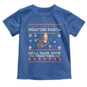 Marcus The Worm Christmas Meme Toddler T Shirt Rigatoni Pasta We Will Make Some Together TS14 Royal Blue Print Your Wear
