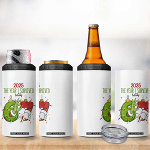 The Year I Survived 67 Six Seven Christmas Meme 4 in 1 Can Cooler Tumbler TS14 Print Your Wear