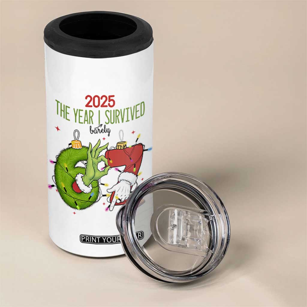 The Year I Survived 67 Six Seven Christmas Meme 4 in 1 Can Cooler Tumbler TS14 Print Your Wear