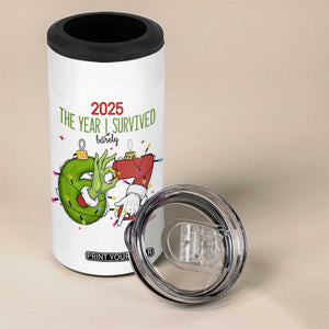 The Year I Survived 67 Six Seven Christmas Meme 4 in 1 Can Cooler Tumbler TS14 Print Your Wear