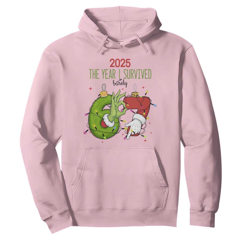 The Year I Survived 67 Six Seven Christmas Meme Hoodie TS14 Light Pink Print Your Wear