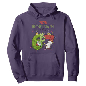 The Year I Survived 67 Six Seven Christmas Meme Hoodie TS14 Purple Print Your Wear