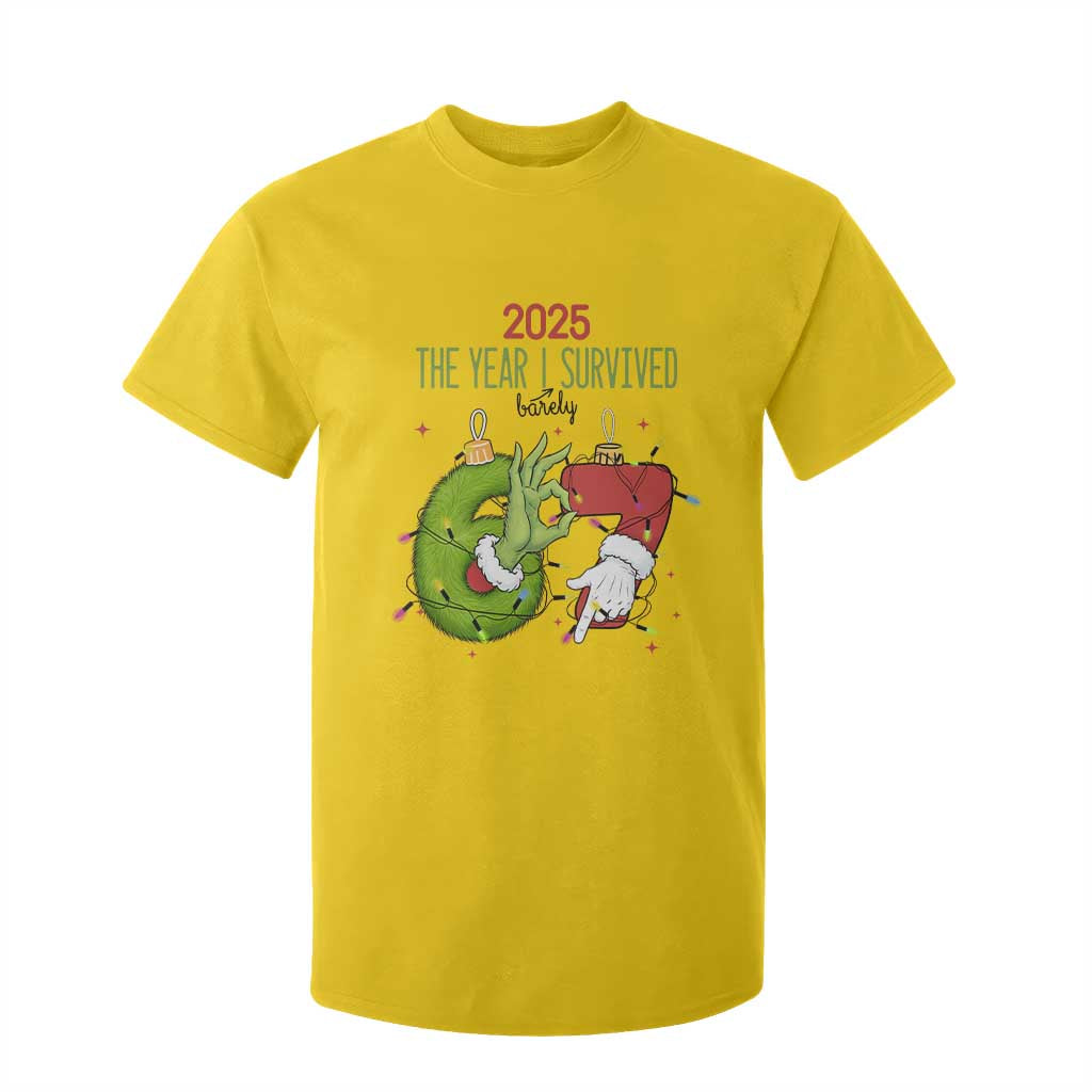 The Year I Survived 67 Six Seven Christmas Meme T Shirt For Kid TS14 Daisy Print Your Wear