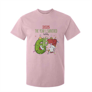 The Year I Survived 67 Six Seven Christmas Meme T Shirt For Kid TS14 Light Pink Print Your Wear