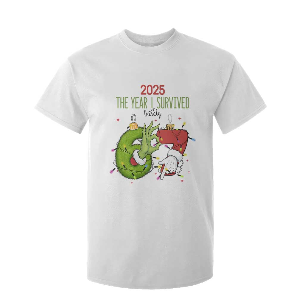 The Year I Survived 67 Six Seven Christmas Meme T Shirt For Kid TS14 White Print Your Wear