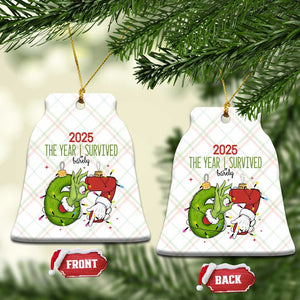 The Year I Survived 67 Six Seven Christmas Meme Ceramic Ornament TS14 Print Your Wear