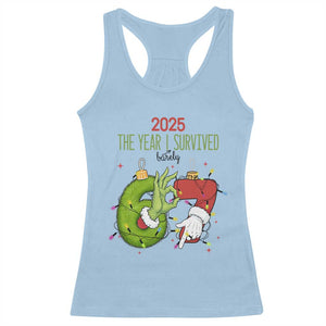 The Year I Survived 67 Six Seven Christmas Meme Racerback Tank Top - Print Your Wear