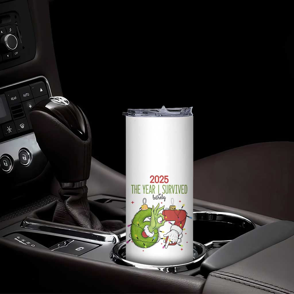 The Year I Survived 67 Six Seven Christmas Meme Skinny Tumbler TS14 Print Your Wear