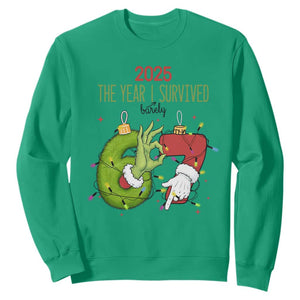 The Year I Survived 67 Six Seven Christmas Meme Sweatshirt TS14 Irish Green Print Your Wear