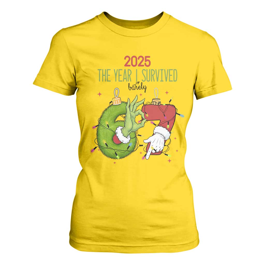 The Year I Survived 67 Six Seven Christmas Meme T Shirt For Women TS14 Daisy Print Your Wear