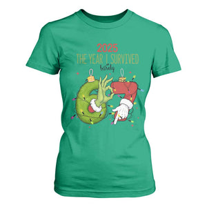 The Year I Survived 67 Six Seven Christmas Meme T Shirt For Women TS14 Irish Green Print Your Wear