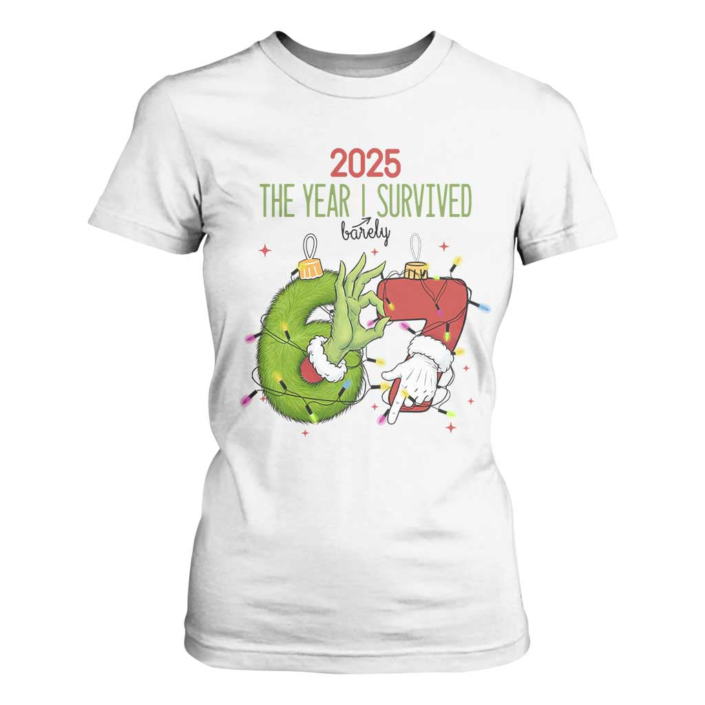 The Year I Survived 67 Six Seven Christmas Meme T Shirt For Women TS14 White Print Your Wear