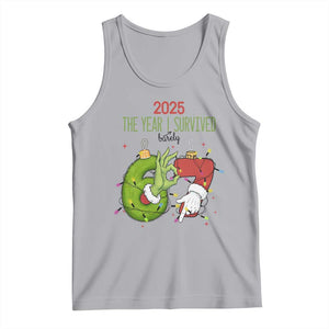 The Year I Survived 67 Six Seven Christmas Meme Tank Top TS14 Athletic Heather Print Your Wear
