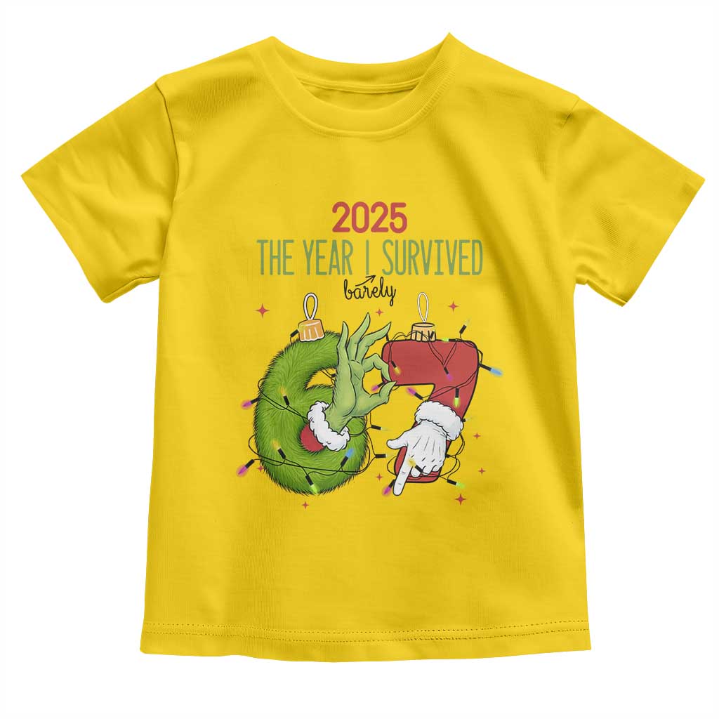 The Year I Survived 67 Six Seven Christmas Meme Toddler T Shirt TS14 Daisy Print Your Wear