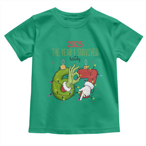 The Year I Survived 67 Six Seven Christmas Meme Toddler T Shirt TS14 Irish Green Print Your Wear