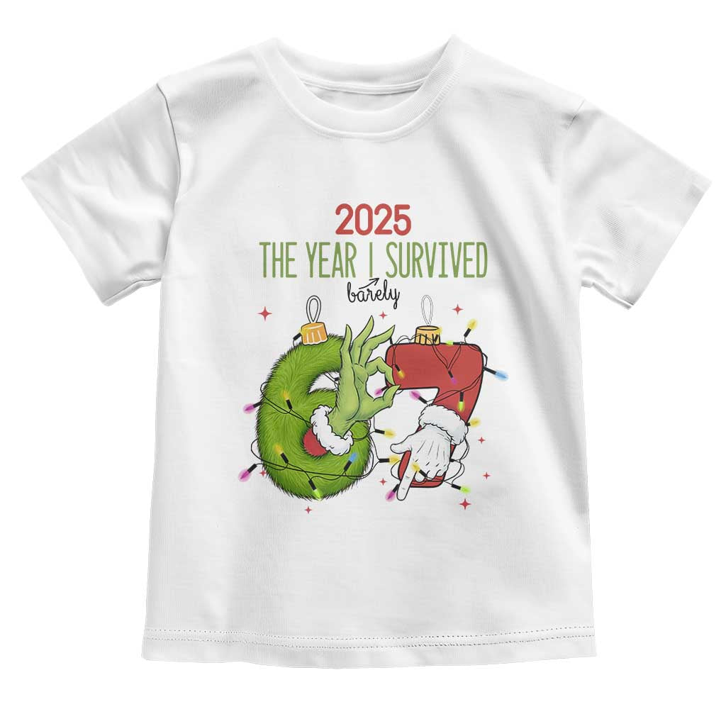 The Year I Survived 67 Six Seven Christmas Meme Toddler T Shirt TS14 White Print Your Wear