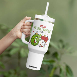 The Year I Survived 67 Six Seven Christmas Meme Tumbler With Handle TS14 Print Your Wear