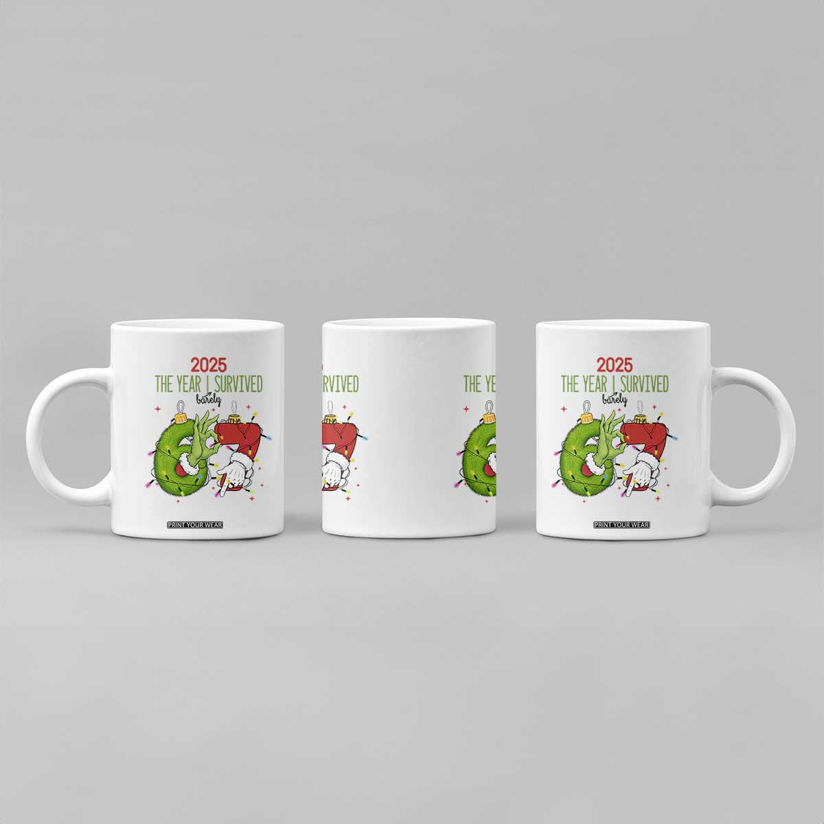 The Year I Survived 67 Six Seven Christmas Meme Coffee Mug TS14 Print Your Wear