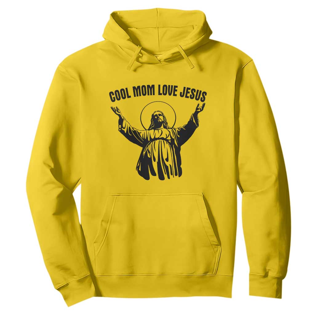 Christian Mom Faith Hoodie Cool Mom Love Jesus TS14 Daisy Print Your Wear