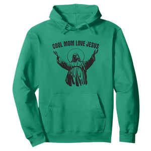 Christian Mom Faith Hoodie Cool Mom Love Jesus TS14 Irish Green Print Your Wear