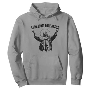 Christian Mom Faith Hoodie Cool Mom Love Jesus TS14 Sport Gray Print Your Wear