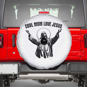 Christian Mom Faith Spare Tire Cover Cool Mom Love Jesus TS14 White Print Your Wear
