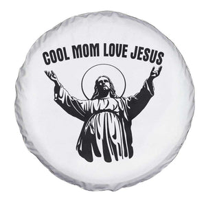 Christian Mom Faith Spare Tire Cover Cool Mom Love Jesus TS14 Print Your Wear