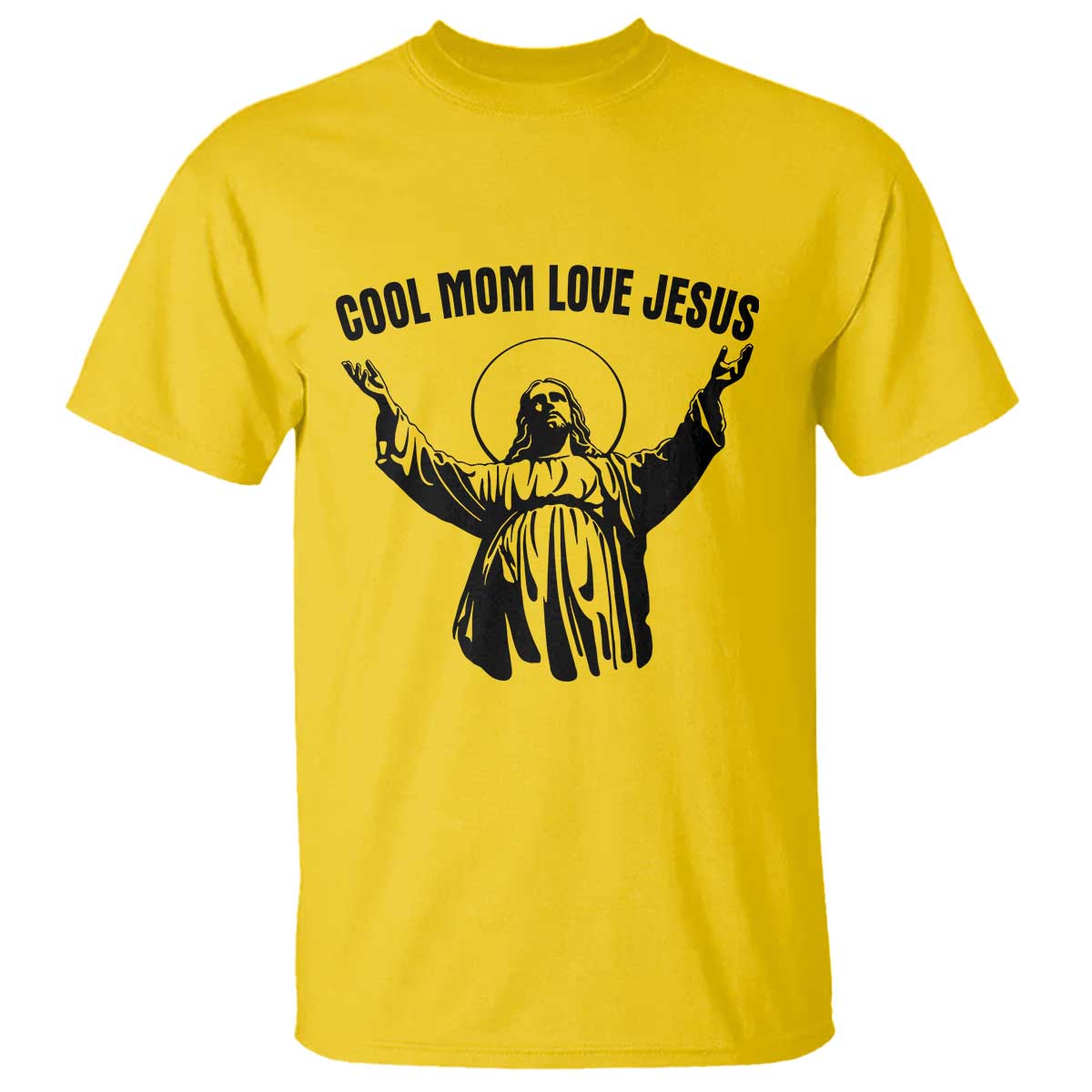 Christian Mom Faith T Shirt Cool Mom Love Jesus TS14 Daisy Print Your Wear