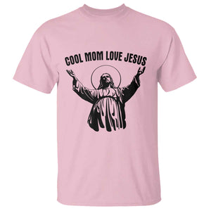 Christian Mom Faith T Shirt Cool Mom Love Jesus TS14 Light Pink Print Your Wear
