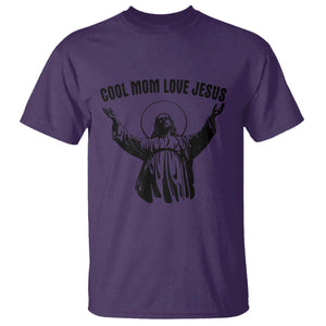 Christian Mom Faith T Shirt Cool Mom Love Jesus TS14 Purple Print Your Wear