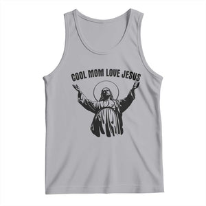 Christian Mom Faith Tank Top Cool Mom Love Jesus TS14 Athletic Heather Print Your Wear