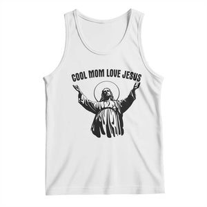 Christian Mom Faith Tank Top Cool Mom Love Jesus TS14 White Print Your Wear