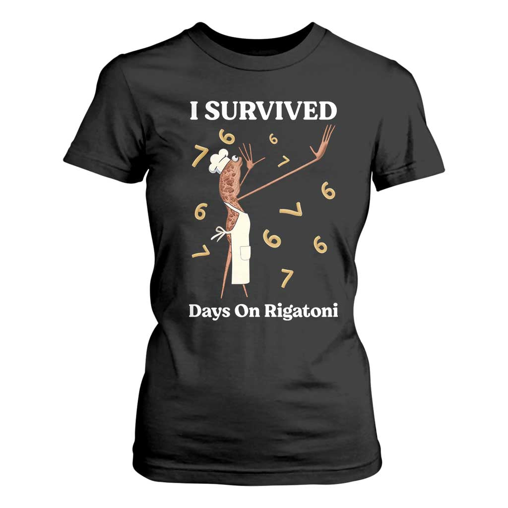 Marcus The Worm Meme T Shirt For Women I Survived 67 Days On Rigatoni TS14 Black Print Your Wear