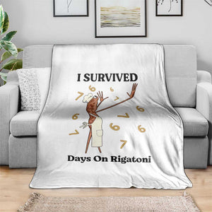 Marcus The Worm Meme Throw Blanket Funny 67 Six Seven Brain Rot TS14 Print Your Wear