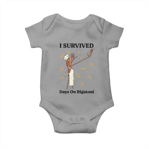 Marcus The Worm Meme Baby Onesie Funny 67 Six Seven Brain Rot TS14 Sport Gray Print Your Wear