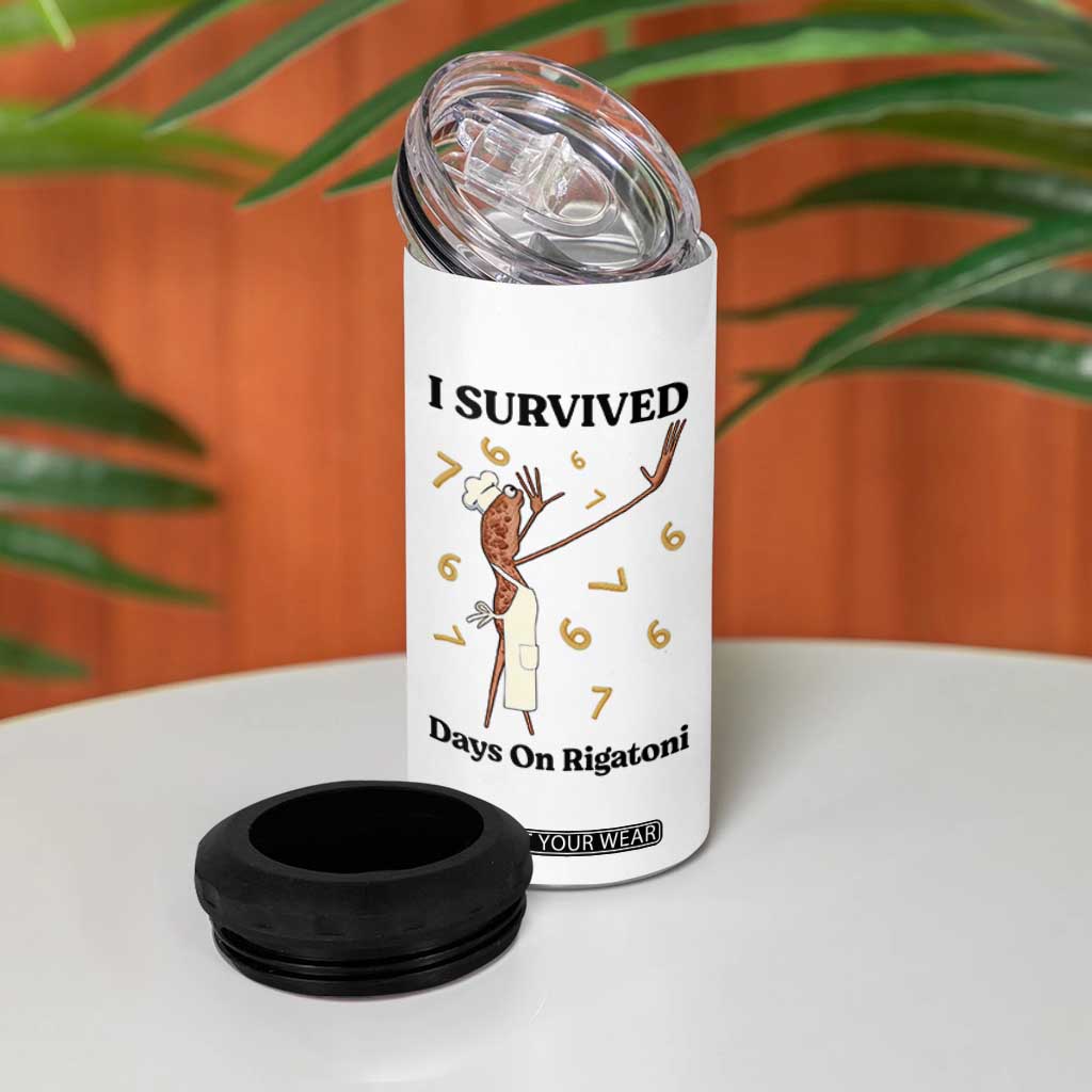 Marcus The Worm Meme 4 in 1 Can Cooler Tumbler Funny 67 Six Seven Brain Rot TS14 Print Your Wear