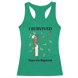 Marcus The Worm Meme Racerback Tank Top Funny 67 Six Seven Brain Rot TS14 Irish Green Print Your Wear
