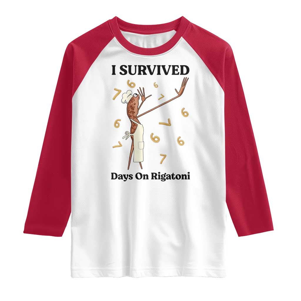 Marcus The Worm Meme Raglan Shirt Funny 67 Six Seven Brain Rot TS14 White Red Print Your Wear