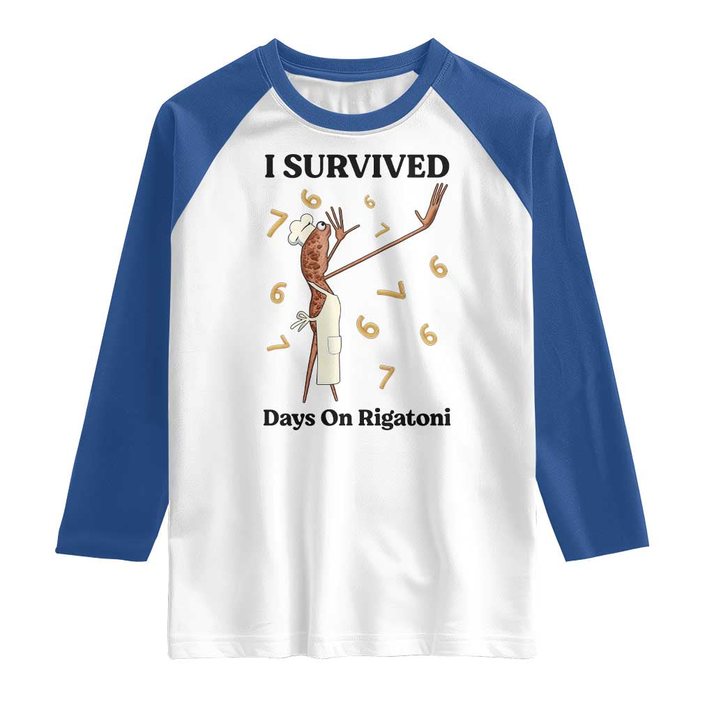 Marcus The Worm Meme Raglan Shirt Funny 67 Six Seven Brain Rot TS14 White Royal Print Your Wear