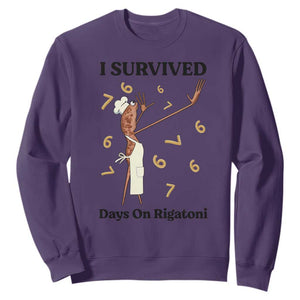 Marcus The Worm Meme Sweatshirt Funny 67 Six Seven Brain Rot TS14 Purple Print Your Wear