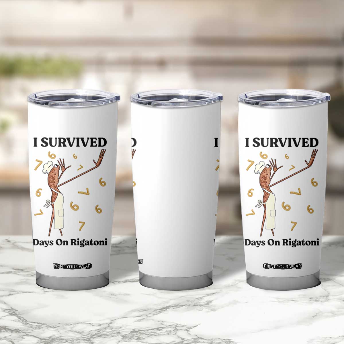 Marcus The Worm Meme Tumbler Cup Funny 67 Six Seven Brain Rot TS14 Print Your Wear