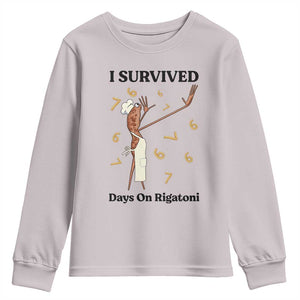Marcus The Worm Meme Youth Sweatshirt Funny 67 Six Seven Brain Rot TS14 Ice Gray Print Your Wear