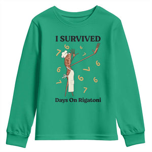 Marcus The Worm Meme Youth Sweatshirt Funny 67 Six Seven Brain Rot TS14 Irish Green Print Your Wear