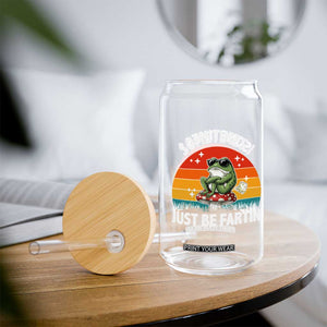 Funny Frog Meme Glass Can Sometimes I Just Be Fartin TS14 Print Your Wear