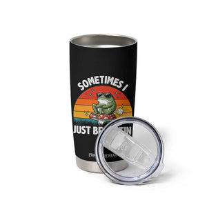 Funny Frog Meme Tumbler Cup Sometimes I Just Be Fartin TS14 Print Your Wear