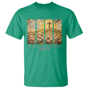 He Is Not Here He Is Risen T Shirt Christian Easter Bible Verse TS14 Irish Green Print Your Wear