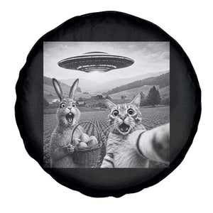 Funny Easter Spare Tire Cover Christian Cat Selfie Bunny Meme TS14 Print Your Wear