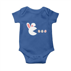 Funny Easter Baby Onesie Bunny Gamer Egg Hunter TS14 Royal Blue Print Your Wear
